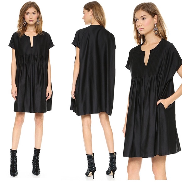 oversized tuxedo dress